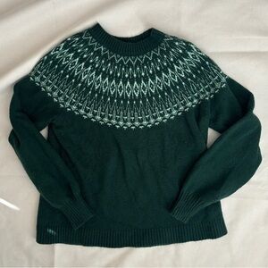 Ski sweater wool